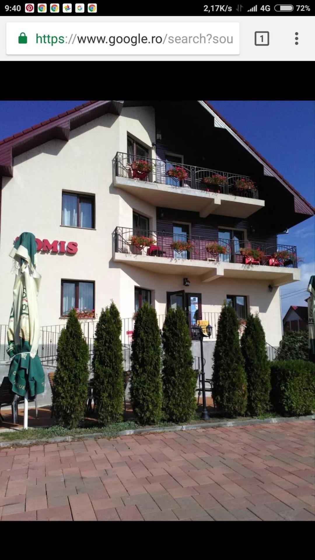 Tomis Pensiune Băile Felix Exterior foto